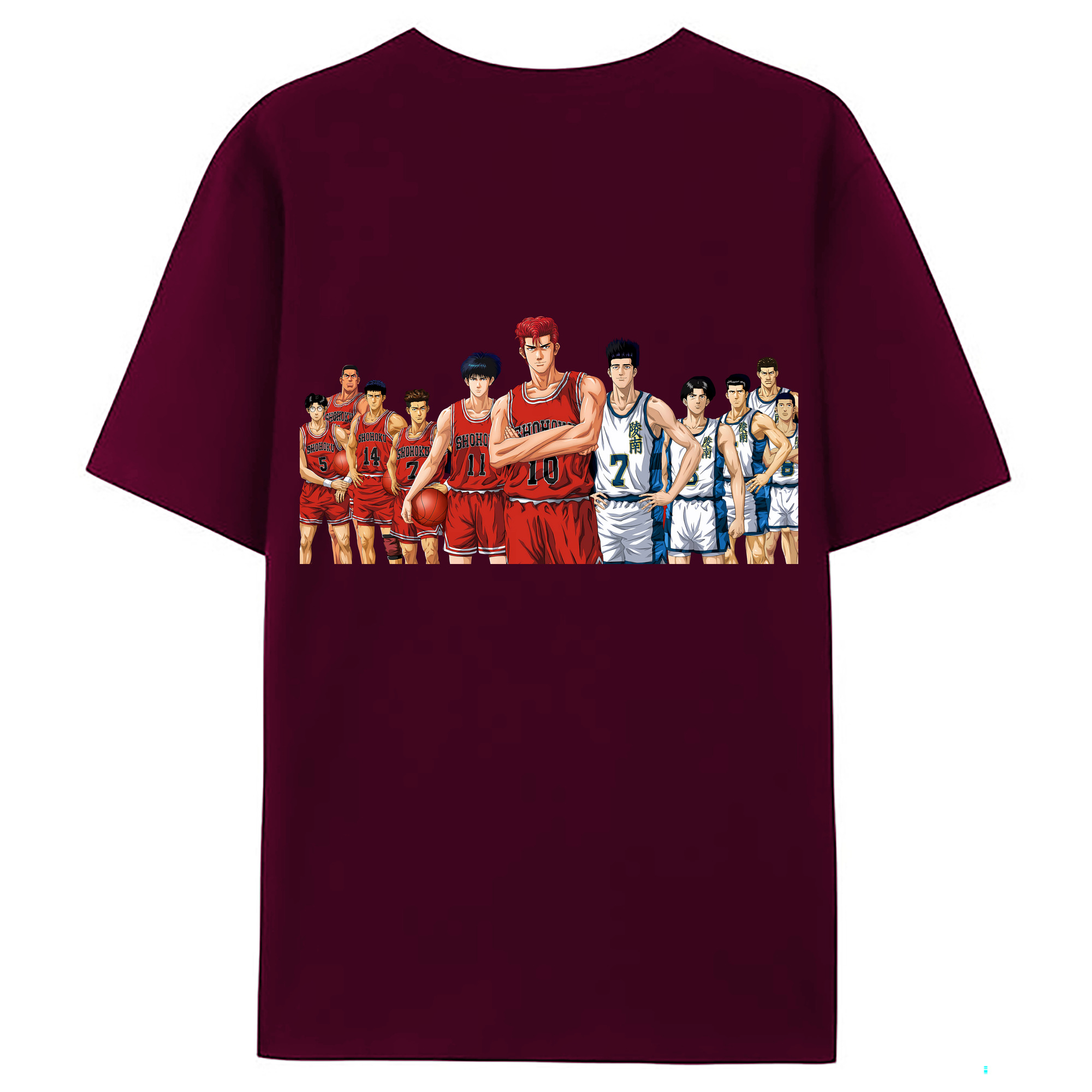 （画像用） SLAM DUNK／スラムダンク レディース半袖Tシャツ(バックプリント)